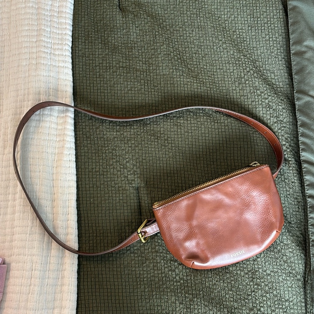 Fossil belt bag